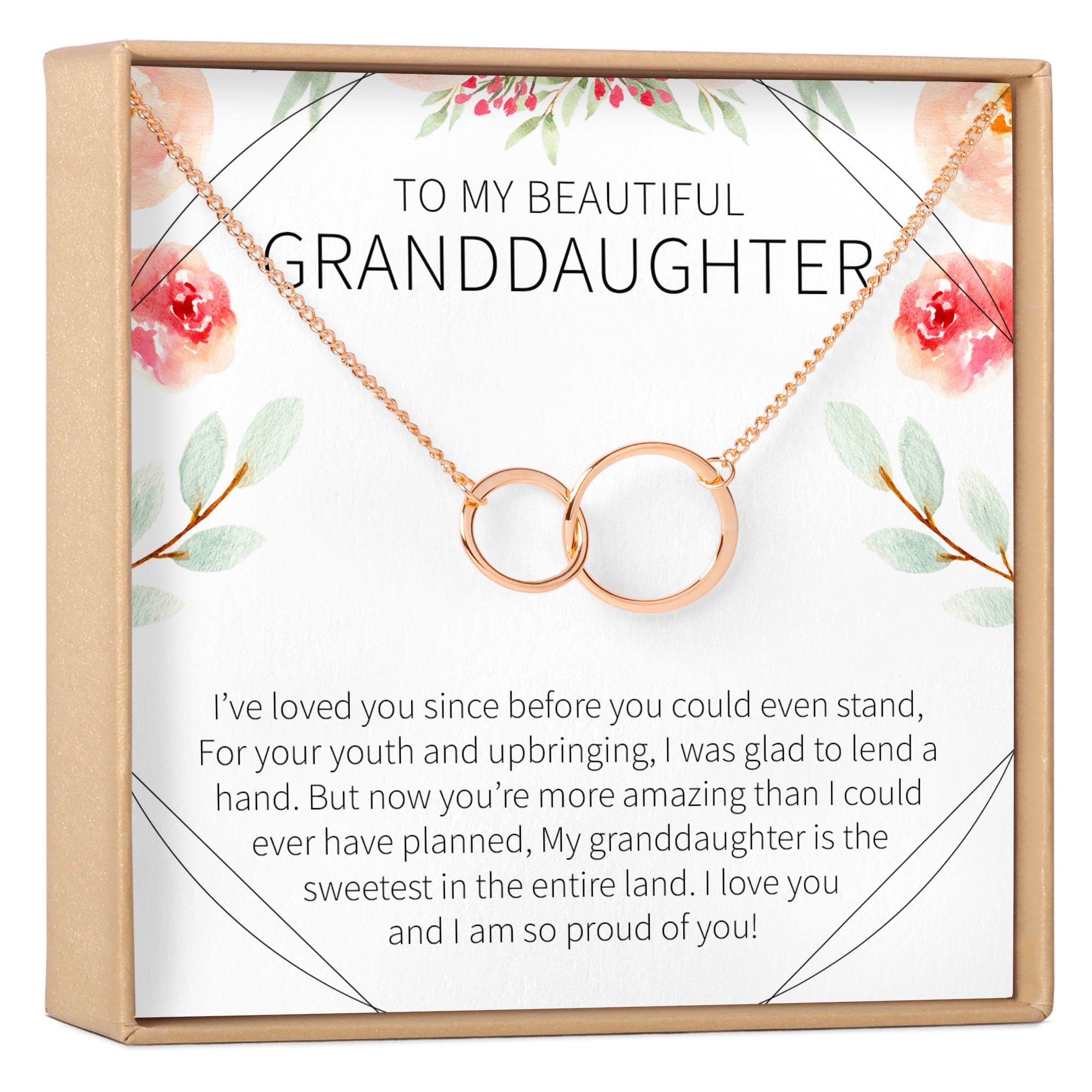 Granddaughter Necklace, Multiple Styles