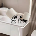 2pcs Modern Ant-Shaped Toilet Paper Holders - Self-Adhesive, Durable Plastic, Cute Animal Design for Bathroom & Office Decor, Ideal Gift for Home or Office Restrooms, Restroom Decor And Accessories, Playful Design, Easy Insta