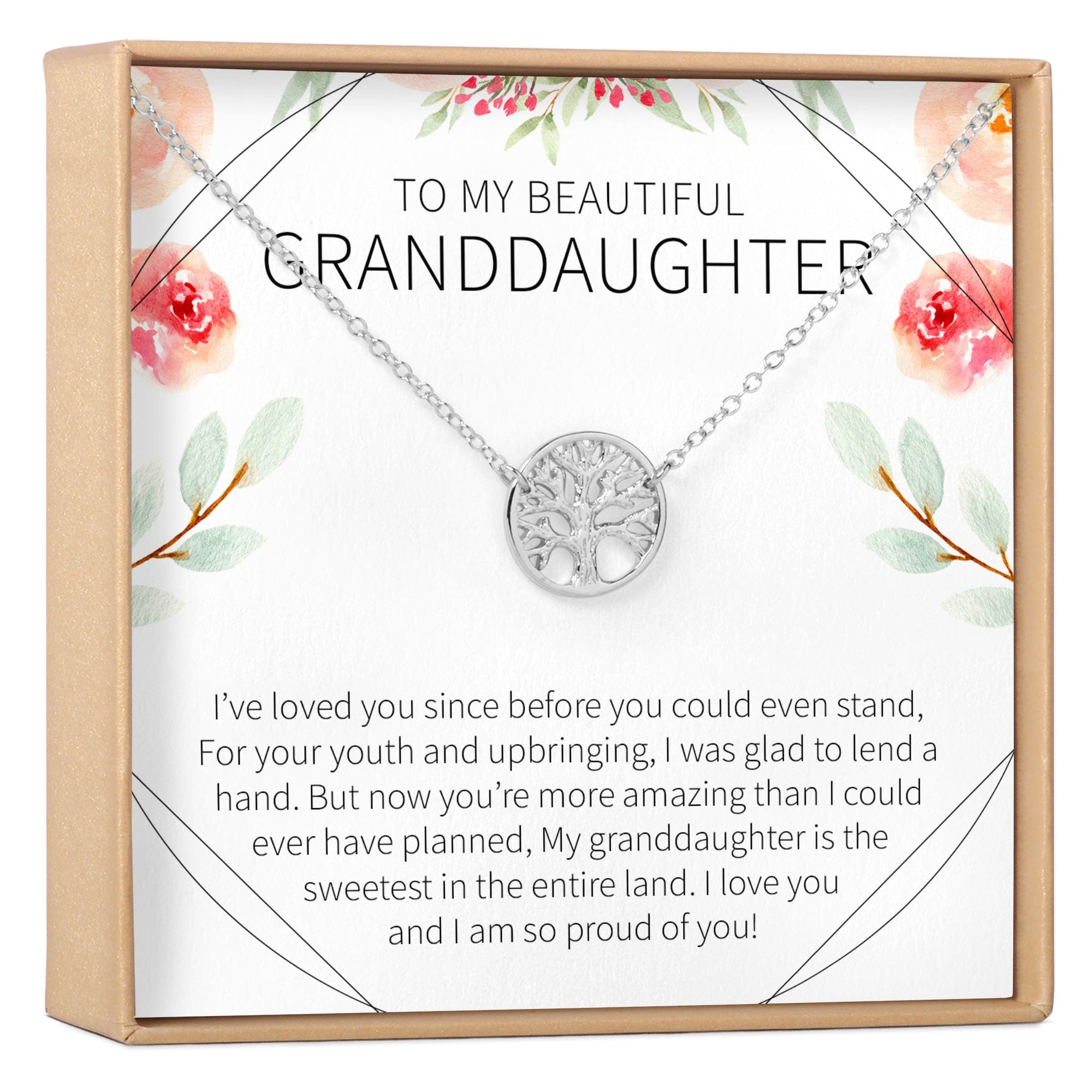 Granddaughter Necklace, Multiple Styles