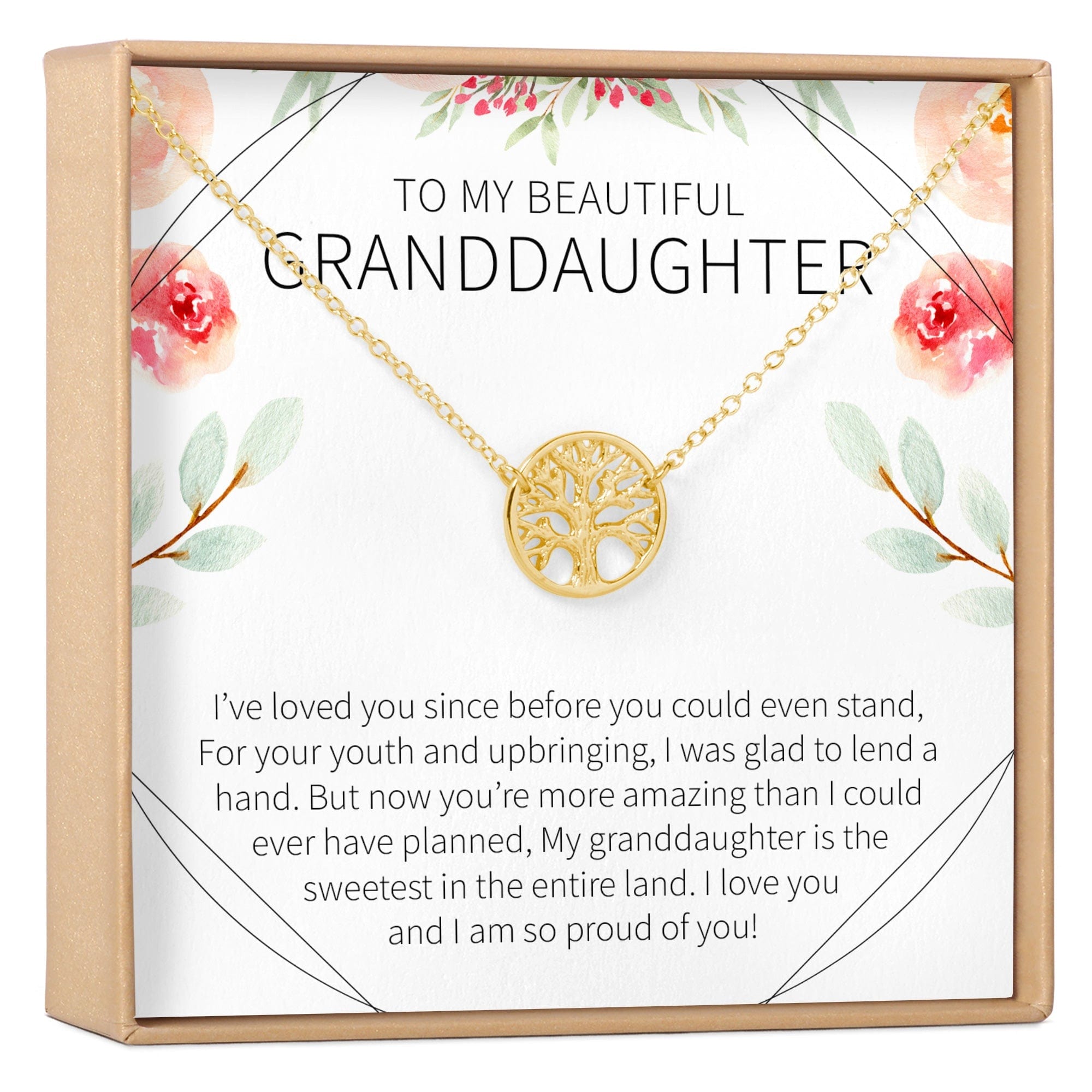 Granddaughter Necklace, Multiple Styles